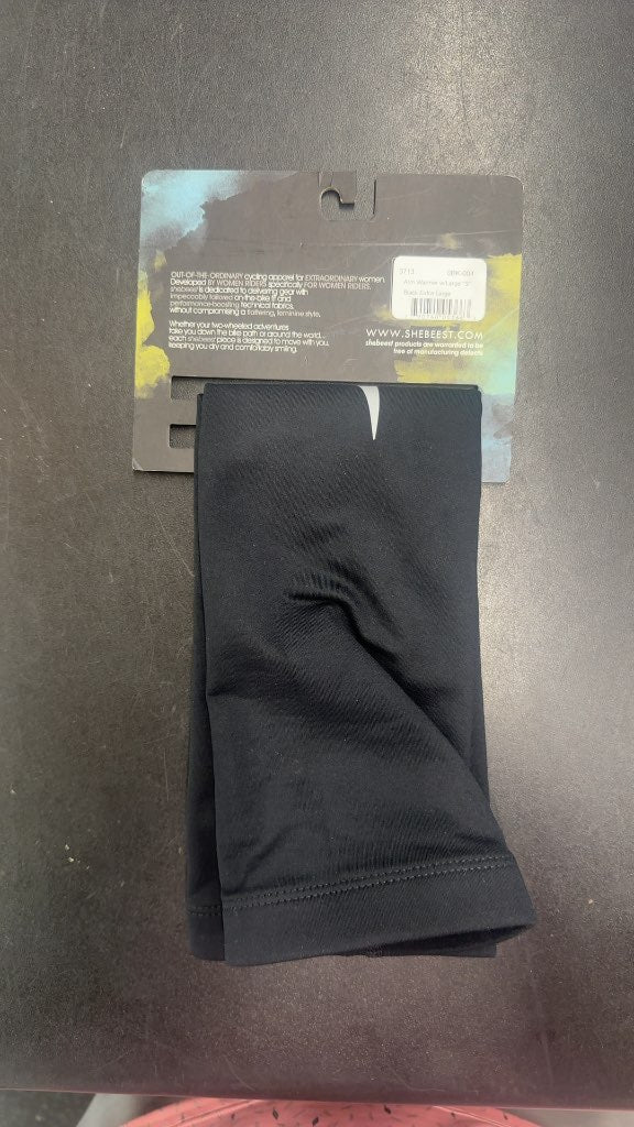 Shebeest Arm Warmers Black New Small