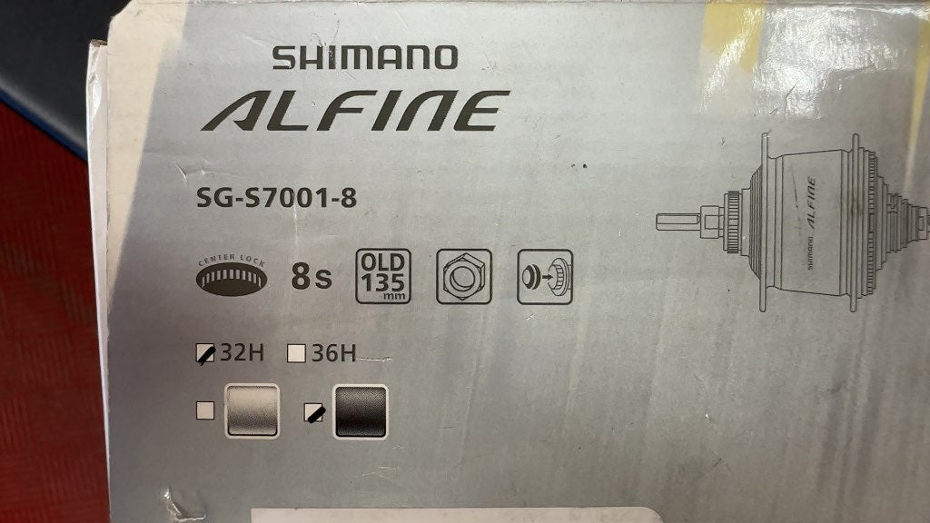 Shimano Alfine Dynamo Front Hub-brand new in box