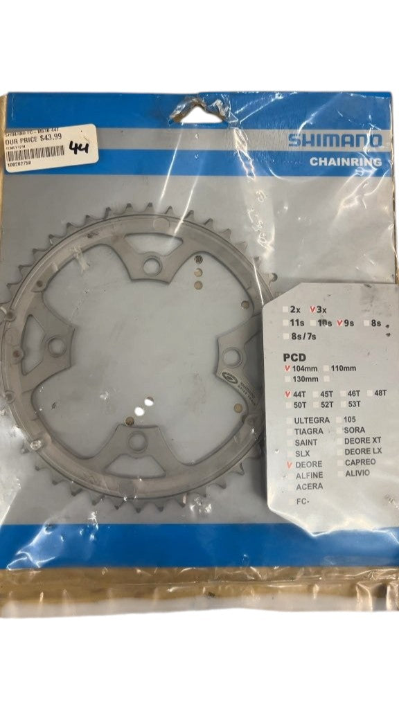 Shimano Chainring FC-M510 Deore 44T 104mm PCD New