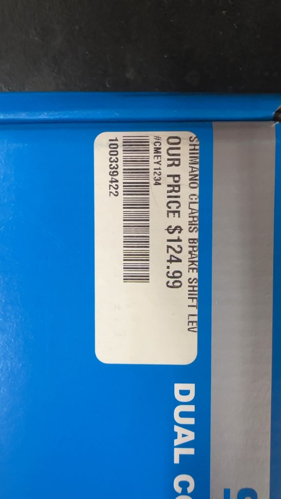 Shimano Claris ST-R2000-L Dual Control Lever 2x Speed New Condition