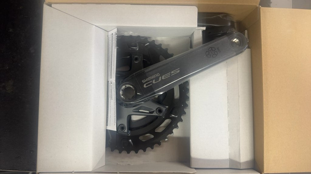 Shimano CUES FC-U6000-2 Front Chainwheel Crankset 46-30T 170mm New