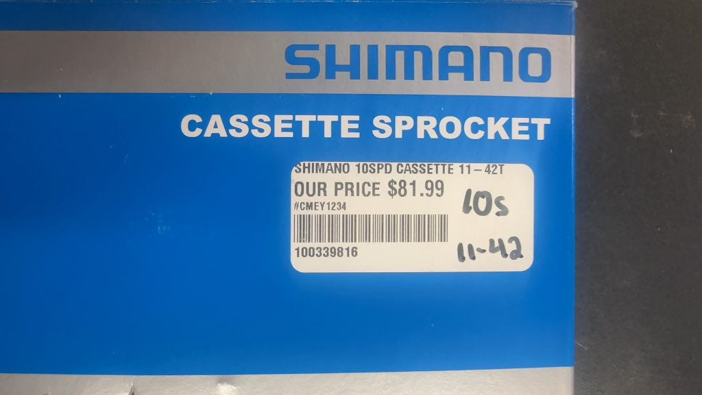 Shimano Deore CS-M4100 10-Speed Cassette 11-42T New in Box