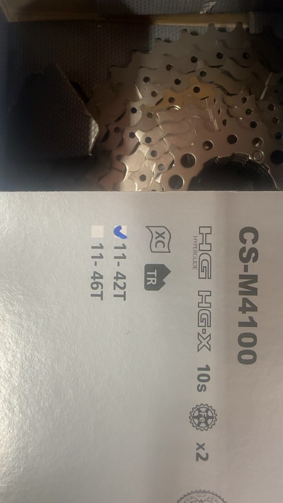 Shimano Deore CS-M4100 10-Speed Cassette 11-42T New in Box