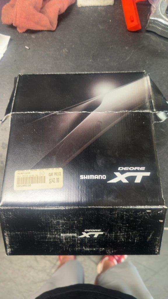 Shimano Deore XT 10-Speed Shifters Pre-owned