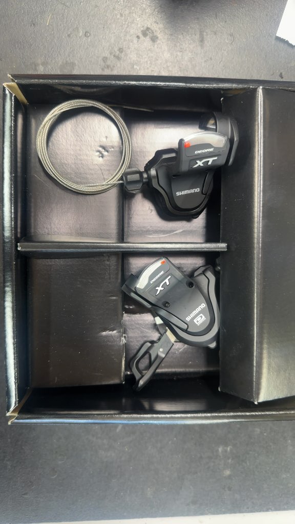 Shimano Deore XT 10-Speed Shifters Pre-owned