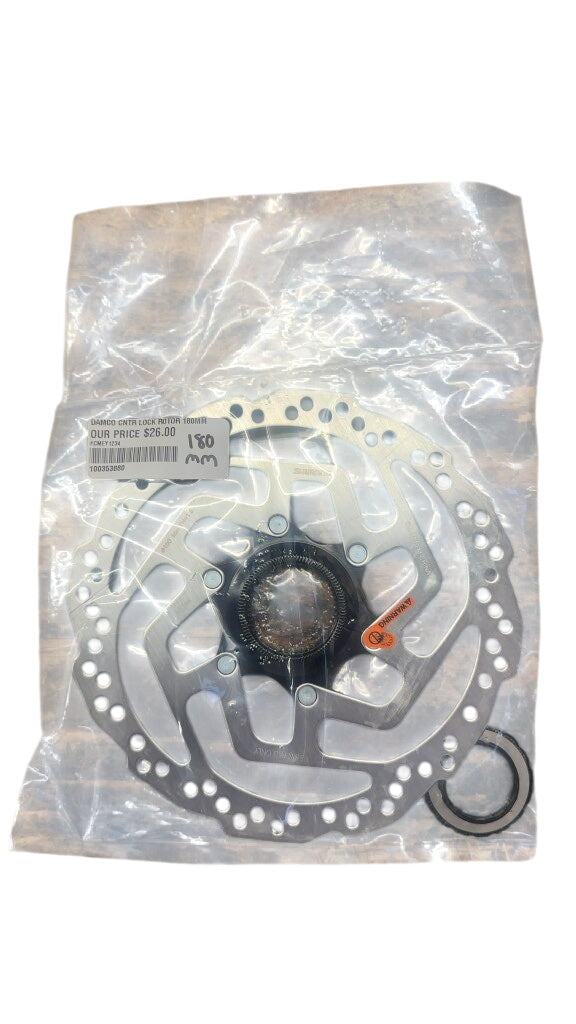 Shimano Disc Brake Rotor SM-RT10-M Center Lock New 180mm