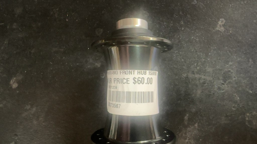 Shimano Front Hub 15mm Thru-Axle Center Lock Black-New