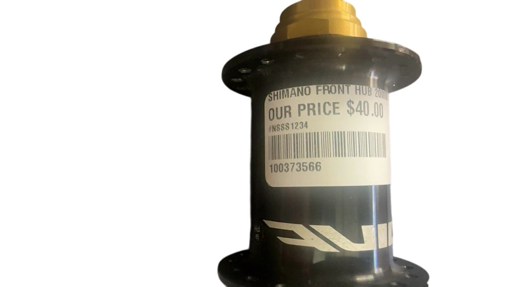 Shimano Front Hub 20mm Black Used