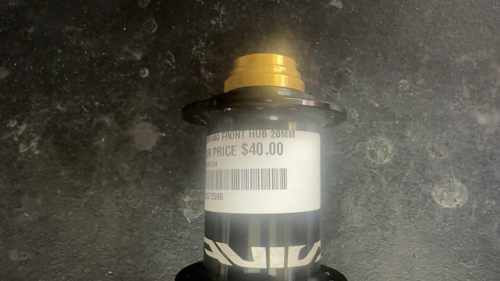 Shimano Front Hub 20mm Black Used