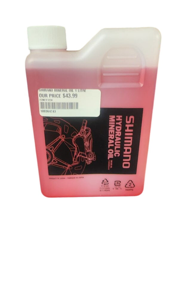 Shimano Hydraulic Mineral Oil New 1L