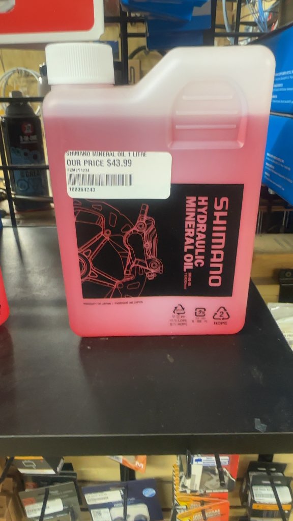 Shimano Hydraulic Mineral Oil New 1L