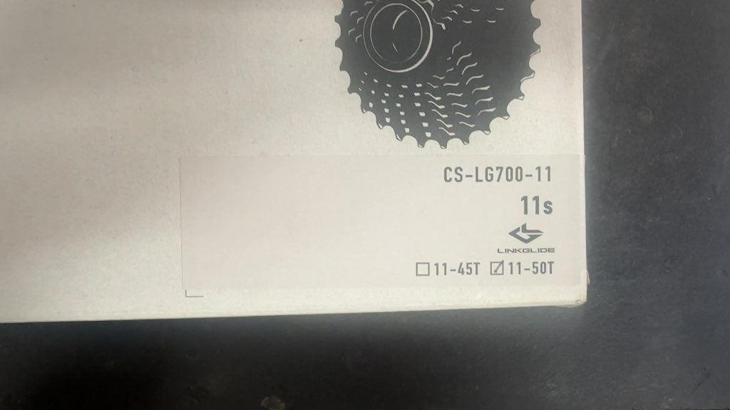 Shimano Linkglide CS-LG700-11 Cassette Sprocket 11-Speed New 11-50T
