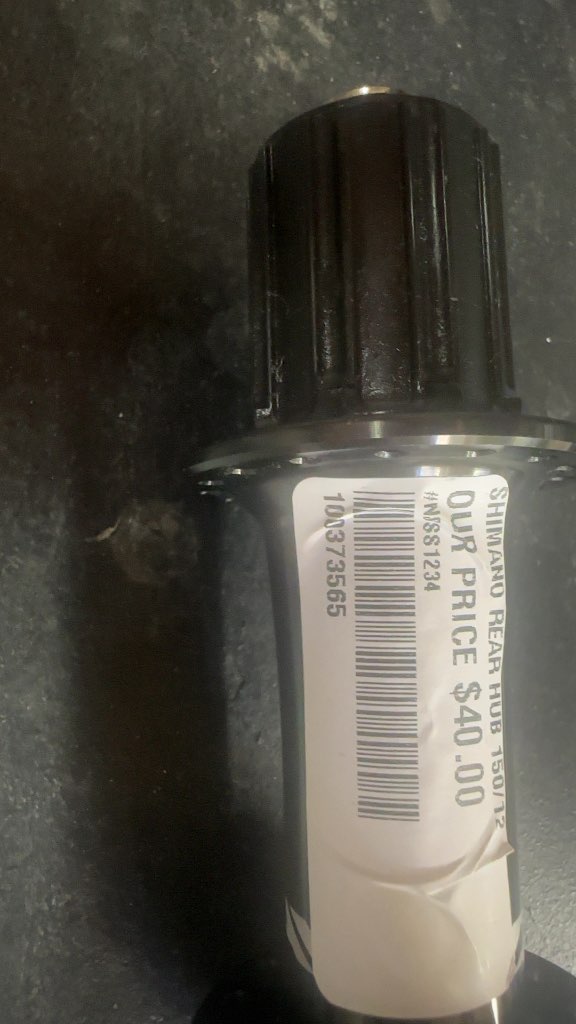 Shimano Rear Hub 150/12 New