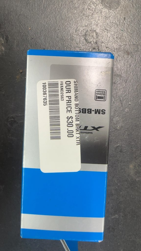 Shimano XTR Bottom Bracket SM-BB94-41A Press-Fit New