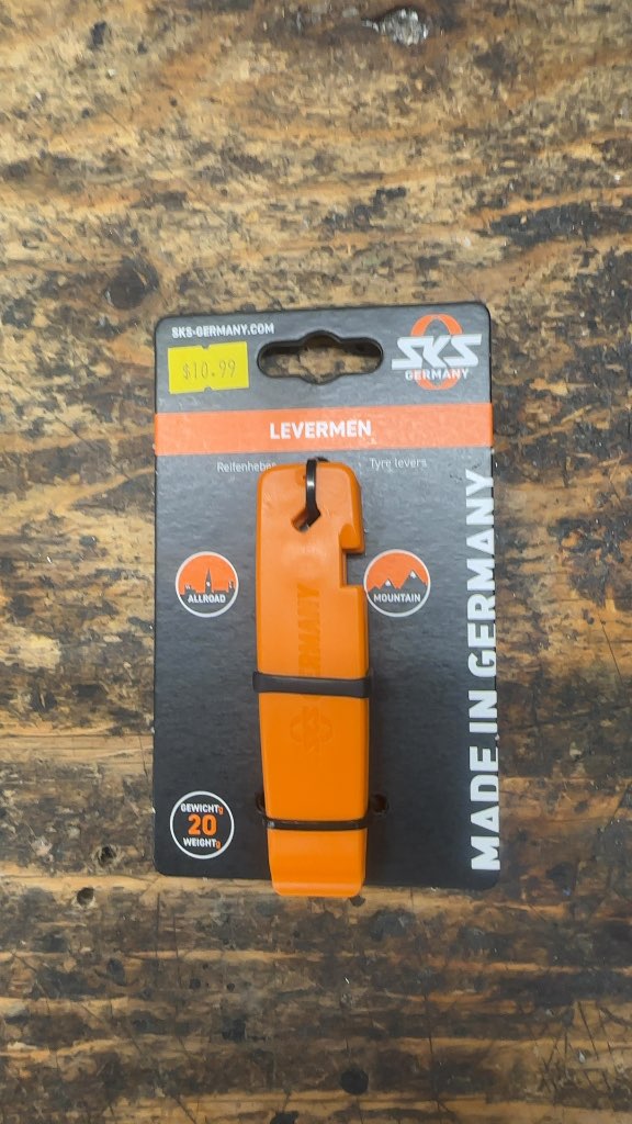 SKS Germany LEVERMEN Tyre Levers New Orange Set