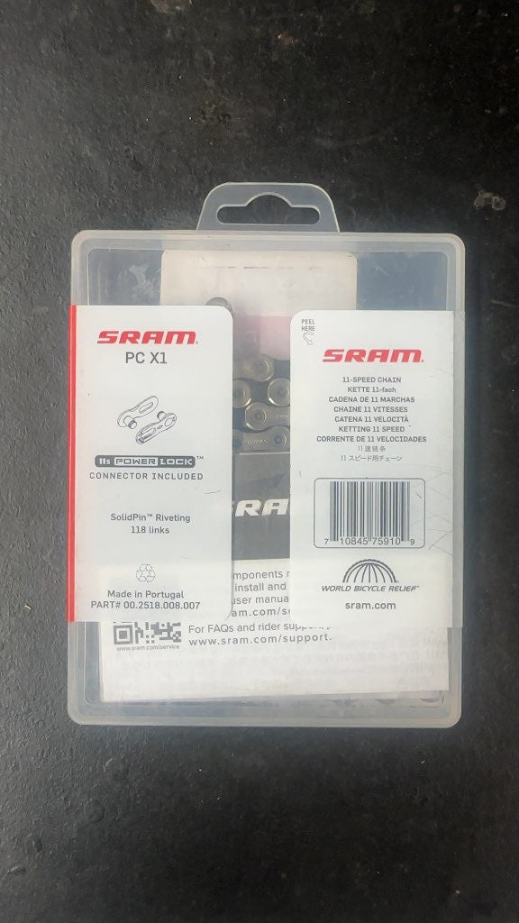 SRAM Bicycle Chain PC X1 11-Speed New 118 Links