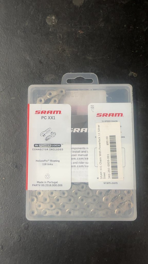 SRAM Bike Chain PC XX1 11 Speed New 118 Links