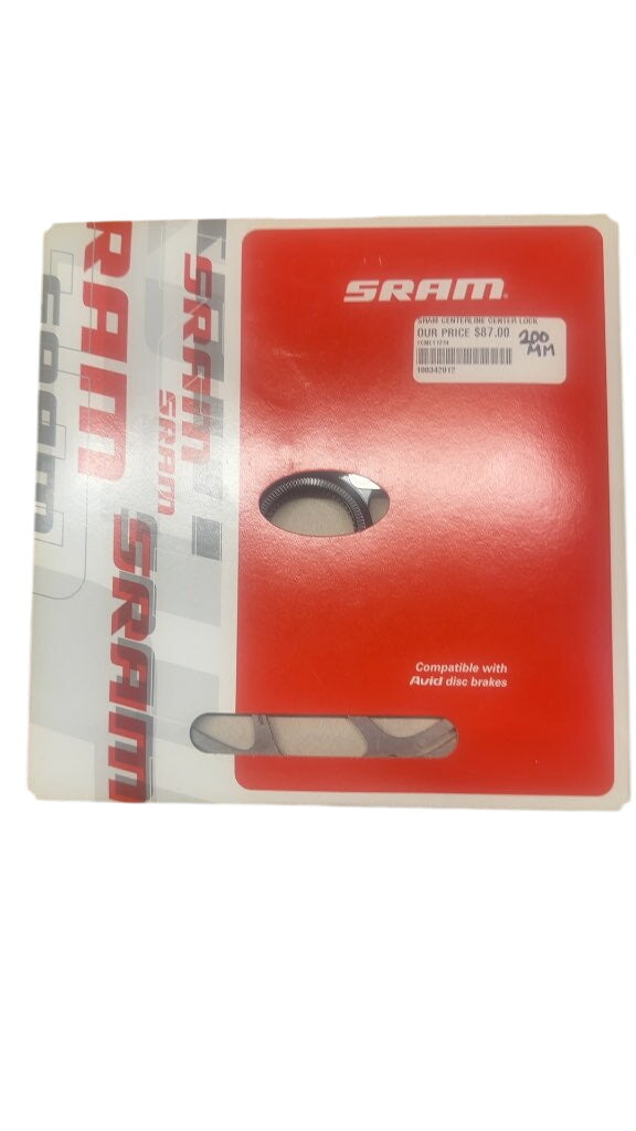 SRAM Centerline Center Lock Disc Brake Rotor Rounded New 200mm