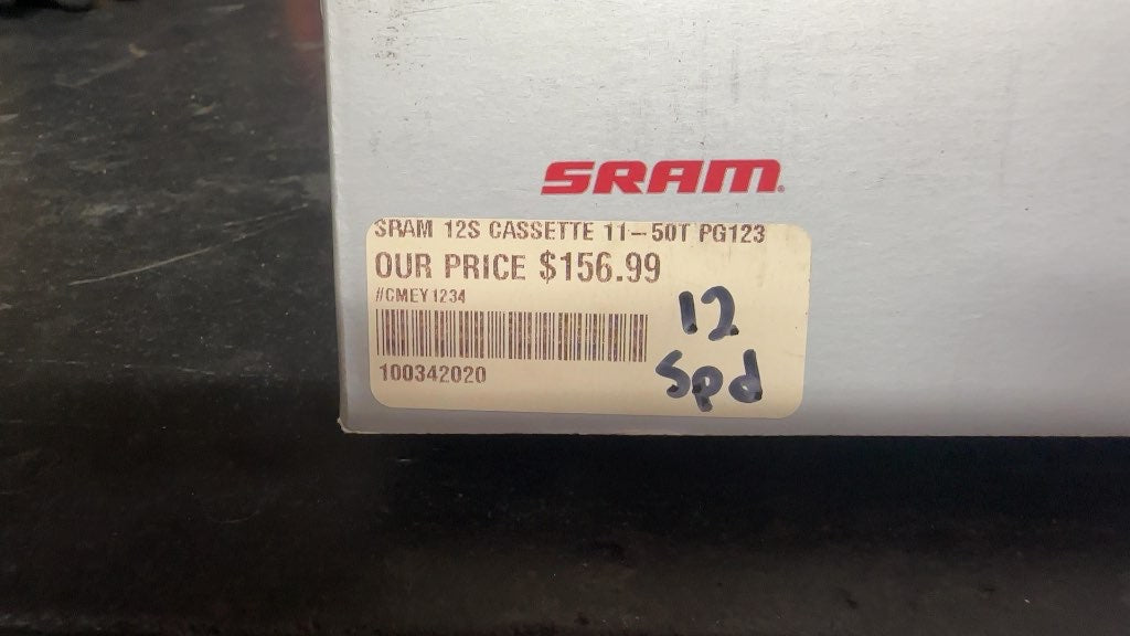 SRAM NX Eagle PG-1230 12-Speed Cassette 11-50T Black