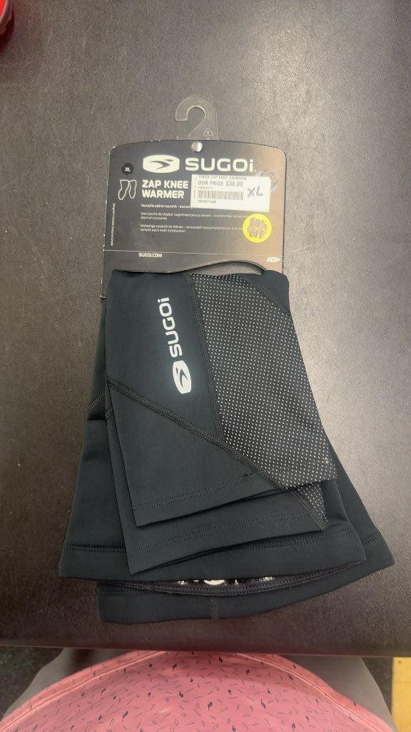 Sugoi Zap Knee Warmer New XL Black