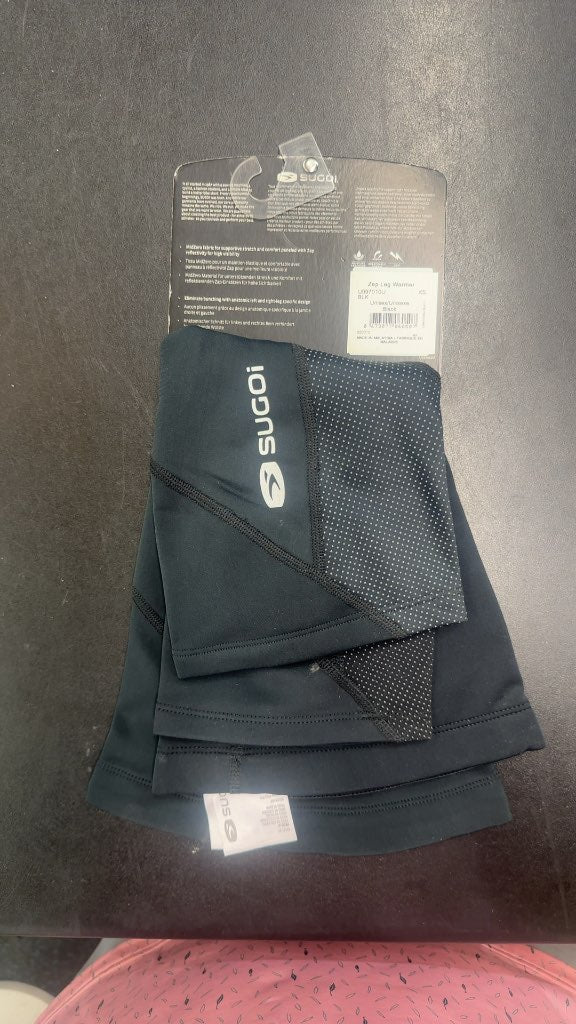 Sugoi Zap Leg Warmer Black New with Tags XS