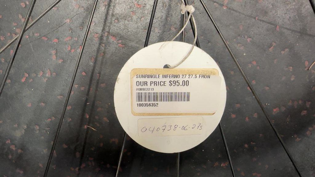 Sun Ringle Inferno 27 27.5" Front Mountain Bike Wheel