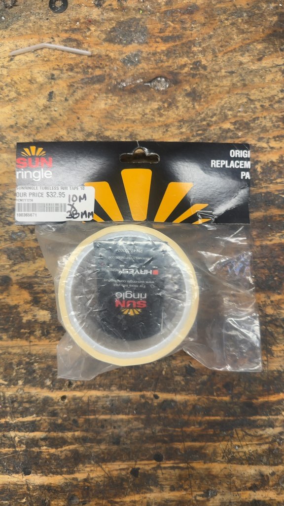 Sun Ringle STR Tubeless Rim Tape 38mm x 10M New