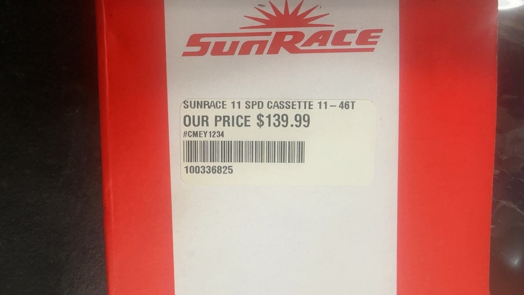 SunRace 11-Speed Cassette 11-46T New In Box