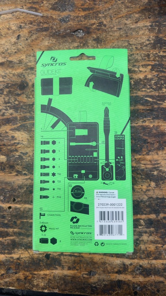 Syncros Guide Kit Bicycle Multi-Tool New One Size