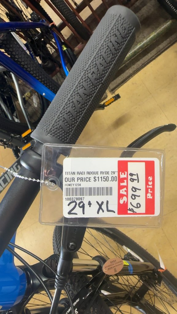 Titan Racing Mountain Bike Rogue Ryde Blue/Purple New XL 29"