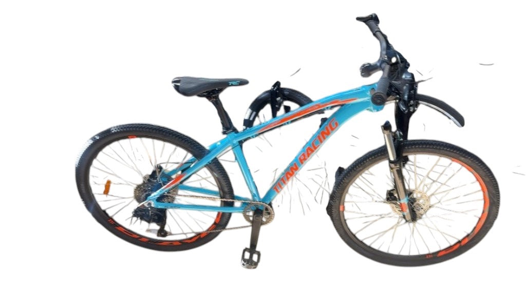 Titan Racing Player 3.0 Mountain Bike Light Blue Good Condition Size S 27.5"