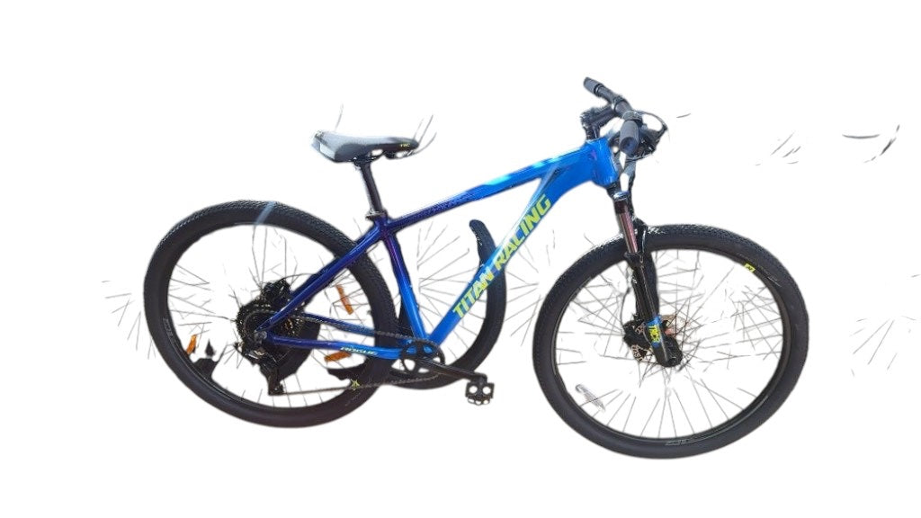 Titan Racing Rogue Ryde 29 Mountain Bike Blue/Purple New Condition Medium