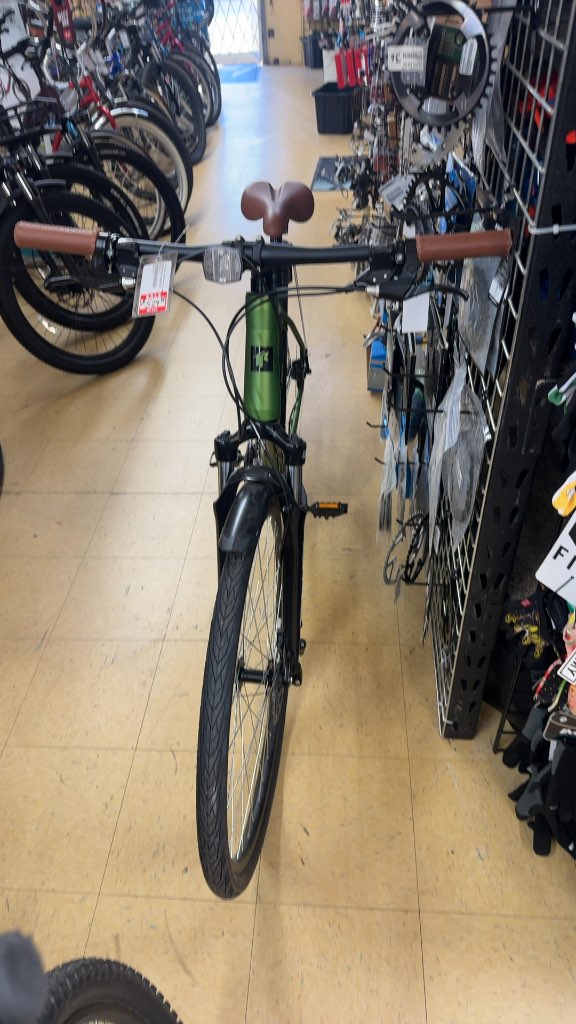 Titan Racing Transporter Boston Hybrid Bike - Green New