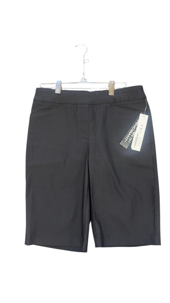 Tribal Flatten It Women's Golf Shorts Black Size 8-New