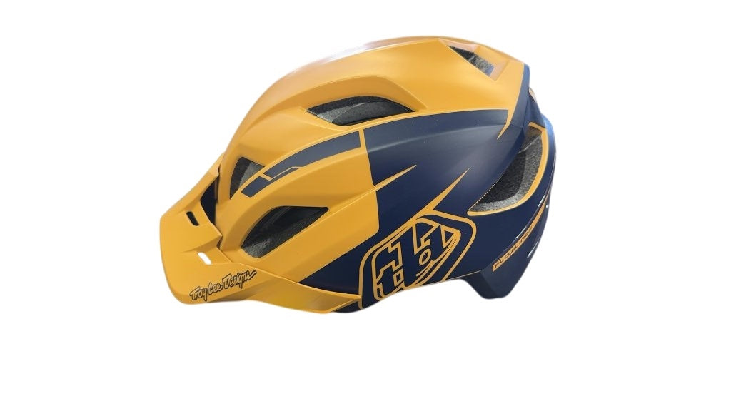 Troy Lee Designs Bike Helmet Flowline MIPS Gold/Navy New M/L