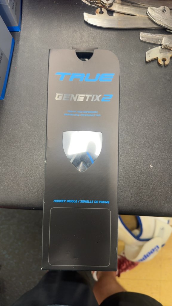 TRUE Hockey Insole Genetix 2 Foam New in Box Size 8-9