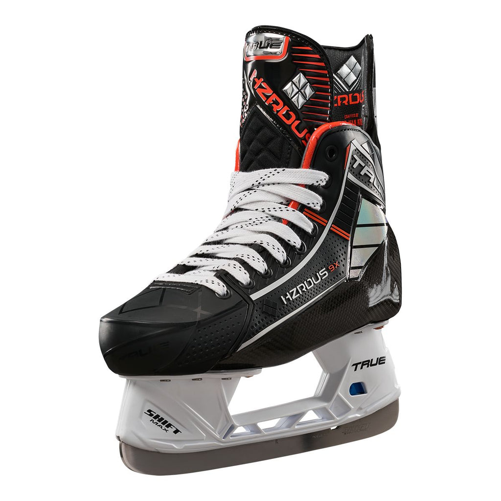 True Intermediate Hzrdus 9X Hockey Skates in Black/Orange | Size: 5 wide width 
Brand new in box