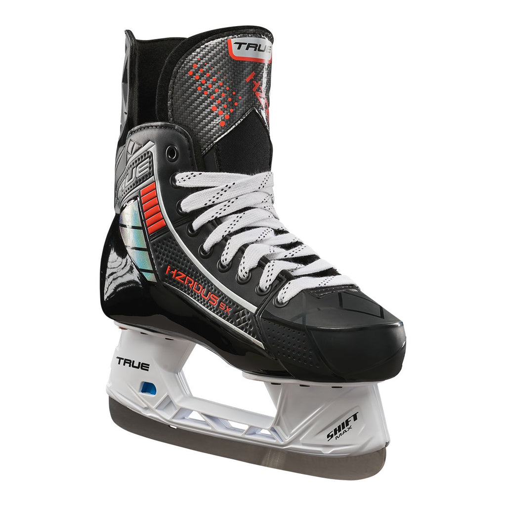 True Junior Hzrdus 5X Hockey Skates in Black/Orange | Size: 1.5 Regular Width
Brand new in box