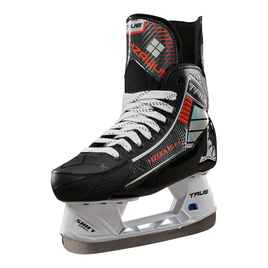True Senior Hzrdus 5X Hockey Skates in Black/Orange | Size: 8 Regular width 
Brand new in box