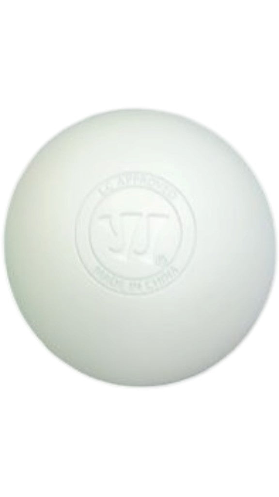 Warrior Lacrosse Ball White L.C. Approved