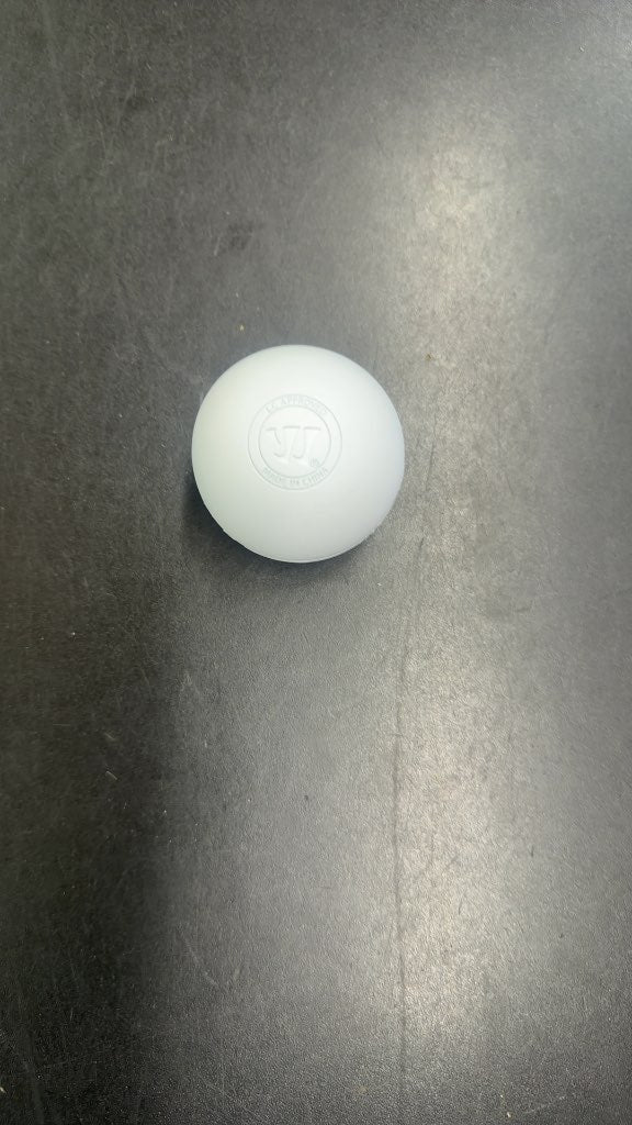 Warrior Lacrosse Ball White L.C. Approved